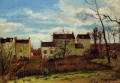 spring at pontoise 1872 Camille Pissarro